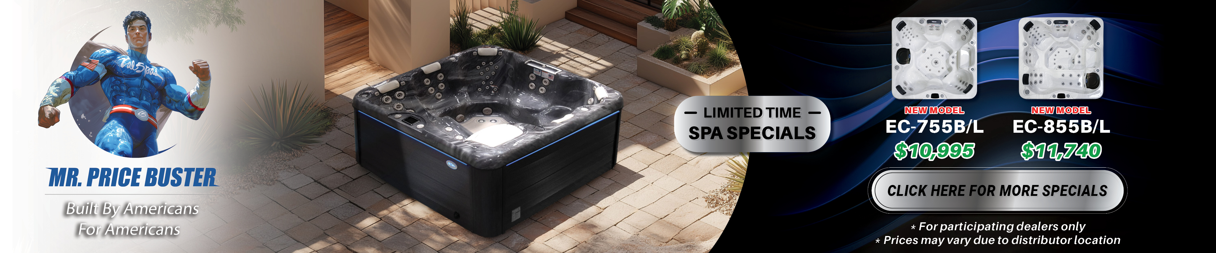 Calspas hot tub being used in a family setting - Fresno